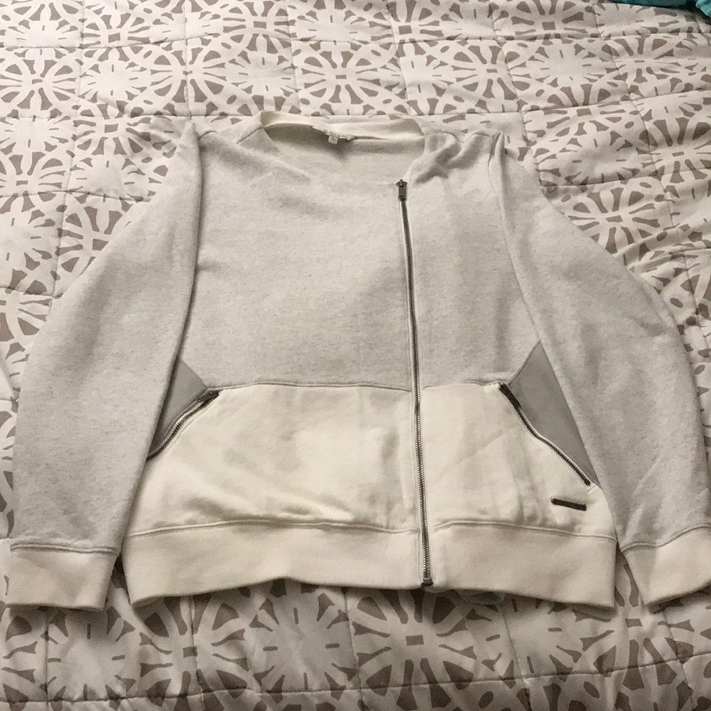 Calvin Klein fashion zip up sweater